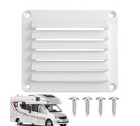 Ventilation Grille Cover, Ventilation Plate | Outlet Grille Ventilation - Square Boat Air Inlet, Nylon, Optimal Heat Dissipation for Marine and Roule Uses