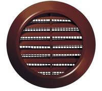 Ventilation Grille Diameter 60 mm Round Brown Insect Net Exhaust Air Grille Supply Air Exhaust Air Grille Ventilation T74