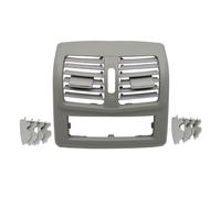 Ventilation Grille For Mercedes For Benz W212 E Class E260 E300 E320 E400 2012-2015 Rear Center AC Vent Grille Outlet Frame Cover Air Vent Outlet Tab(High-end Gray)