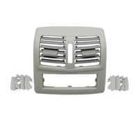 Ventilation Grille For Mercedes For Benz W212 E Class E260 E300 E320 E400 2012-2015 Rear Center AC Vent Grille Outlet Frame Cover Air Vent Outlet Tab(High-end Light Gray)
