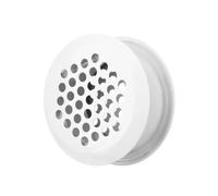 Ventilation Grilles 5pcs Home Shoe Cabinet Double Sided Louver Ornaments Air Vent Decor Hole Vents Cover Ventilator Grille(White)