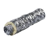 Ventilation pipe Ø 125 mm Duct Flexible air hose Insulated air vent Mineral wool