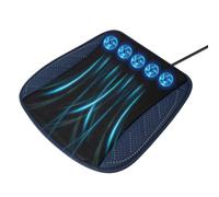 Ventilation Seat Cushion - Car Cooling Seat Cover, USB Powered Airflow Circulation, Three Level Adjustable Wind Strength, Ice Silk Mesh Fabric Surrface | Cooling Pad for Drivers & Commuters