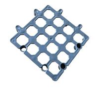 Ventilation Storage Pad - Floor Pallet for Storage | Floor Pallet | Interlocking Floor Mat Riser Stand | Waterproof Non-Slip Nets Easy Stacking Cushion for Deck, Basement, Warehouse
