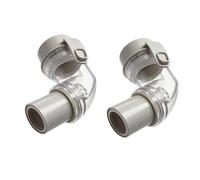 Ventilator Clip-on Elbow Connector ABS Breathing Tube Connector Replacement for Respiratory and Breath Machine High Ventilation Clinical Link