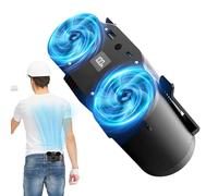 Ventio Lifetime Portable Rechargeable Wearable Cooling Tool Rechargeable 4 Speeds Adjustable Waist On Fan Indoor & AAP 30 Hour Runtime Battery Power Supply