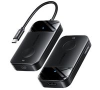 VENTION 4K@30Hz Wireless HDMI Transmitter and Receiver, 5G Wireless USB-C to HDMI Extender 165FT/50M, 60W Fast Charging, for Streaming Video from Laptop/Phone/Tablet to Monitor/Projector/TV