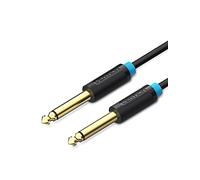 VENTION 6.35mm to 6.35mm Guitar Cable 1/4 inch to 1/4 inch TS Guitar Mono Audio Cable Instrument Cable Guitar lead Zinc Alloy Housing with Electric Guitar/Amp/Bass/mandolin/Mixing Desks/Keyboard