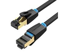 VENTION Cat 8 Ethernet Cable 1m High Speed Internet Cable 40Gbps 2000MHz Rj45 Network Lan Cable Gold-Plated Short Ethernet Cable for PC, PS5/4, Xbox, Router, Modem etc