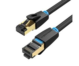 VENTION Cat 8 Ethernet Cable 1m High Speed Internet Cable 40Gbps 2000MHz Rj45 Network Lan Cable Gold-Plated Short Ethernet Cable for PC, PS5/4, Xbox, Router, Modem etc