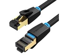 Vention Cat8 SSTP Patch Ethernet Cable, 5 Metre Length, Black