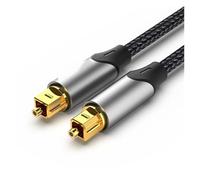 Vention Digital Optical Audio Cable Toslink SPDIF Coaxial Cable 1m 2m for Amplifiers Blu-ray Xbox 360 PS4 Soundbar Fiber Cable(New Alloy Shell,1.5m)
