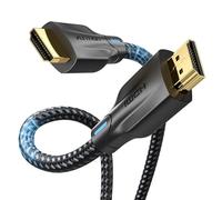 VENTION HDMI 2.1 Cable 8K 4K 1440P@240/165/144/120Hz eARC HDR Ultra High Speed 48Gbps HDCP 2.3 Dolby Atmos Vision Compatible with PS5/4 Xbox Series S/X Soundbar TV Gaming Monitor Laptop PC DVD(1.5M)