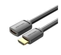 VENTION HDMI Extender 3m 4K 60Hz HDMI Extension Cable High Speed Male to Female Lead Support HDMI2.0, 3D, HDR, ARC Compatible with TV Roku Laptop Xbox Blu-Ray PS5/PS4 Switch