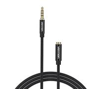 VENTION Headphone Extension Cable 1m 3.5mm AUX Extension Cable Male to Female Audio Lead Nylon Braided Stereo Earphone Cord Audio Jack Extension Compatible with Laptop PC MP3 Player Speaker