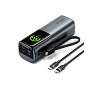 VENTION PowerHive 200W Laptop Power Bank 27000mAh, Fast Charging USB-C Powerbank 3-Port Portable Charger with Emoji Animation, Battery Pack for Laptops, MacBook Pro, iPhone 16 15 14, iPad, Galaxy S25