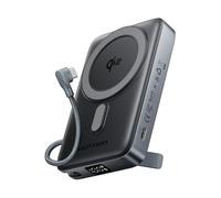 VENTION Qi2 Certified 15W Magnetic Wireless Power Bank 10000mAh, PD 35W Fast Charging Portable Charger with Foldable Stand, LED Display, Battery Pack MagSafe Compatible with iPhone 17-12 Series