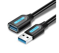 VENTION USB 3.0 Extension Cable 1.5m USB Extender Type A Male to A Female Cable USB Extension Lead 5Gbps High Speed Data Transfer Compatible with Printer, Hard Drive, Keyboard, Mouse