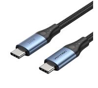 VENTION USB C to USB C Charger Cable 240W 5A Type C to Type C Fast Charging Cable 0.5M for iPhone 15 Pro Max, MacBook Pro 2020, iPad Air Pro, Galaxy S23 S22, Switch, Pixel, LG and More