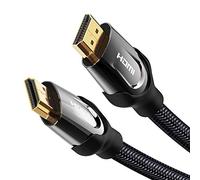 Vention VAA-B05 Nylon Braided HDMI Cable, 5 Metre Length, Black Metal Type