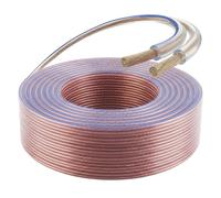 VENTON 100m Speaker Cable 2x2.5mm² Pure Copper Transparent HiFi