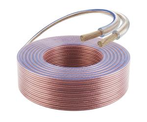 VENTON 100m Speaker Cable 2x2.5mm² Pure Copper Transparent HiFi
