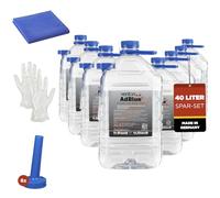 Venton Adblue 10 Litre Economy Set (2x 5L) + Microfibre Cloth + 2x Gloves + 2x Funnel 10 Litres Ad Blue [Made in Germany] (40 Litres (8 x 5 L))