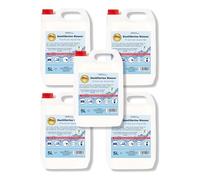 VENTON Distilled Water 25 L (5 x 5 L) I Desalinated - Demineralised Water According to VDE 0510 I Dest Water for Household, Leisure, Car & Laboratory I Pure Water I Laboratory Water