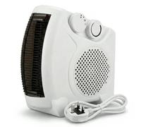 Ventox Fan Electric Heater 2000W with 2 Heat Settings & Fan Mode, Adjustable Thermostat, Energy Efficient, Overheat Protection, Portable Heater for Home & Office (Flat)