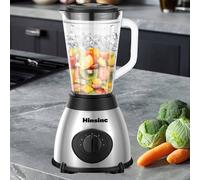 Ventryn 1.5L Smoothie Maker Blender with Food Processor Function in Silver Ventryn Silver
