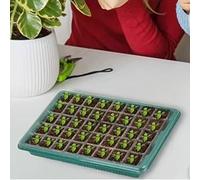 Ventryn 2 Pack 40-Cell Seed Starter Trays with Grow Light Propagator in Green Ventryn Green