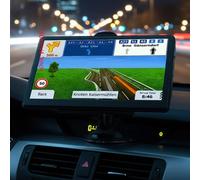 Ventryn 7 Inch GPS Sat Nav for Car Truck HGV 8G UK EU Lifetime Maps in Black Ventryn Black