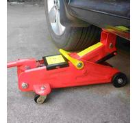Ventryn Red 2T Hydraulic Trolley Floor Jack W/ Carry Case Car Van Ventryn Red