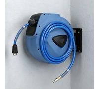 Ventryn Retractable Air Hose Reel 20M 65ft for Air Compressor in Blue Ventryn Blue
