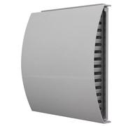 VENTS 100 mm Grey Tumble Dryer Air Vent Cover External Wall 4 inch Baffle Grille for Supply Exhaust Vents Single Room Heat Recovery Ventilation Systems