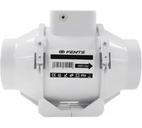 VENTS 100mm (4”) Inline Bathroom Extractor Fan with Run-On Timer - Quiet Loft-Mounted Ventilation for Showers, Toilets & Damp Control
