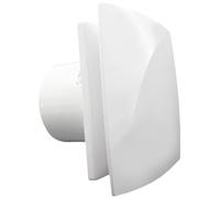 VENTS LUNA 4 inch Sleek Designer Extractor for Quiet Aeration Vapour Condensation Control - 100 mm Elegant Fan for Bathroom Shower Ceiling Mounted Powerful Ventilation