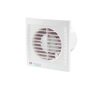 Vents Quiet Extractor Fan 150mm Bathroom Wall Mounted Ventilation Fan White