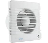 VENTS Silenta 100mm Bathroom Extractor Fan with Run-On Timer