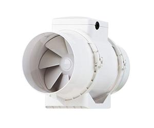 Vents TT-100 TT Mixed Flow in Line Extractor Fan 100 mm 1 White