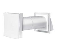 Vents Wall Passive Air Intake Ventilation Kit 100mm With Adjustable Airflow Regulator Set