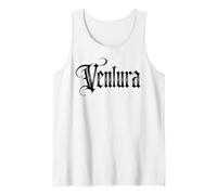 Ventura California Retro County Oxnard Beach 805 Mexican Tank Top