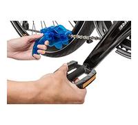 Ventura Chaincuzzi Bicycle Chain Cleaner for All Derailleur Gear - No Disassembly Required with 3 Nylon Brushes - Brown