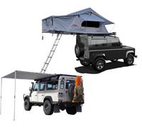 Ventura Roof Tents Extended Ventura Deluxe 1.4 Roof Top Tent + Side Awning