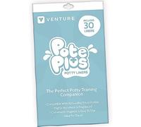 Venture 30 Pack Travel Potty Liners. Disposable Potty Liners for Portable Potty. Disposable Travel Potty Bags for Car Potty. Suitable Fit for Most Travel Potty's for Toddlers