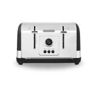 Morphy Richards Venture Black 4 Slice Toaster - Defrost Setting - High Lift Feature - 240131