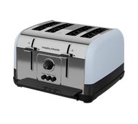 Morphy Richards Venture 4 Slice Toaster, High Lift Function, Cancel, Defrost and Reheat, Removeable Crumb Tray, 1800W, Duck Egg, 240136, Black