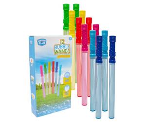 Venture Club 12 Bubble Wands for Kids, Aged 3+