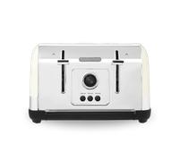 Morphy Richards Venture Cream 4 Slice Toaster - Defrost Setting - High Lift Feature - 240132