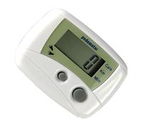 Venture Gauge - Portable Pedometer for Calculating | High-Contrast Numeric Screen with Waist Clip, Distance and Calorie Auditor, Fitness Telemetry Device for Rambling, Jogging and Aerobic
